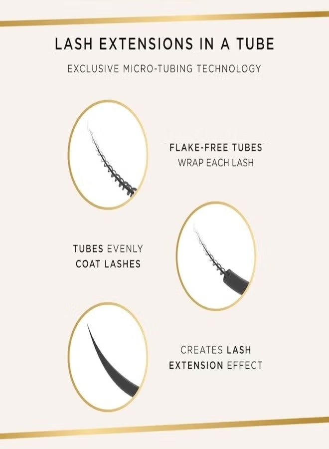 siimunana Lengthening & Tubing Mascara – Jet Black, 8 mL | Smudge-Proof Tubing Formula, Extreme Length & Definition, Lightweight Long-Wear - Image 4